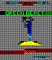Green Beret (Irem) Title Screen